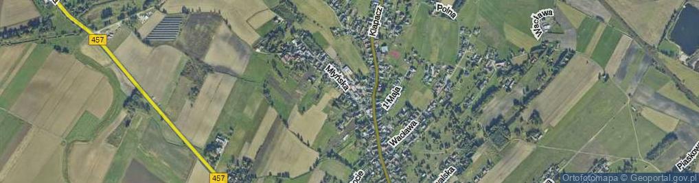 Zdjęcie satelitarne Młyńska ul.